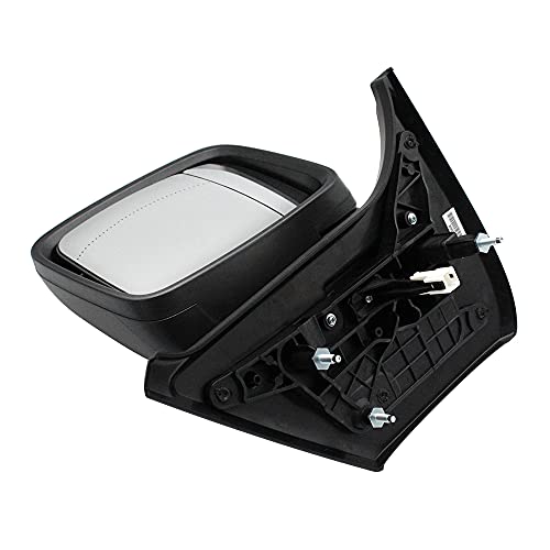 mewmewcat Drivers de espelho elétrico preto lateral compatível com Vauxhall Vivaro Renault Trafic Va
