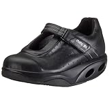  Chung Shi - Bailarinas de Cuero para Mujer, Color Negro, Talla 39