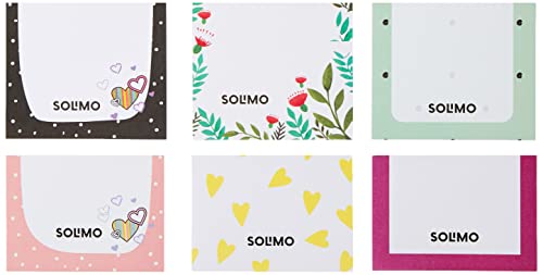 Image of Amazon Brand - Solimo Planner Daily, Weekly 6.5 inch x 3.5 inch To Do List Notepad Easy 50 Tear Off Sheets for Studying Home, Office, School Supplies Reminder, Set of 6