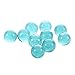 N-K 10 pezzi 16 mm bella sfera di vetro trasparente in vetro marmo giocattolo blu gioco gioco di colore azzurro economico e durevole