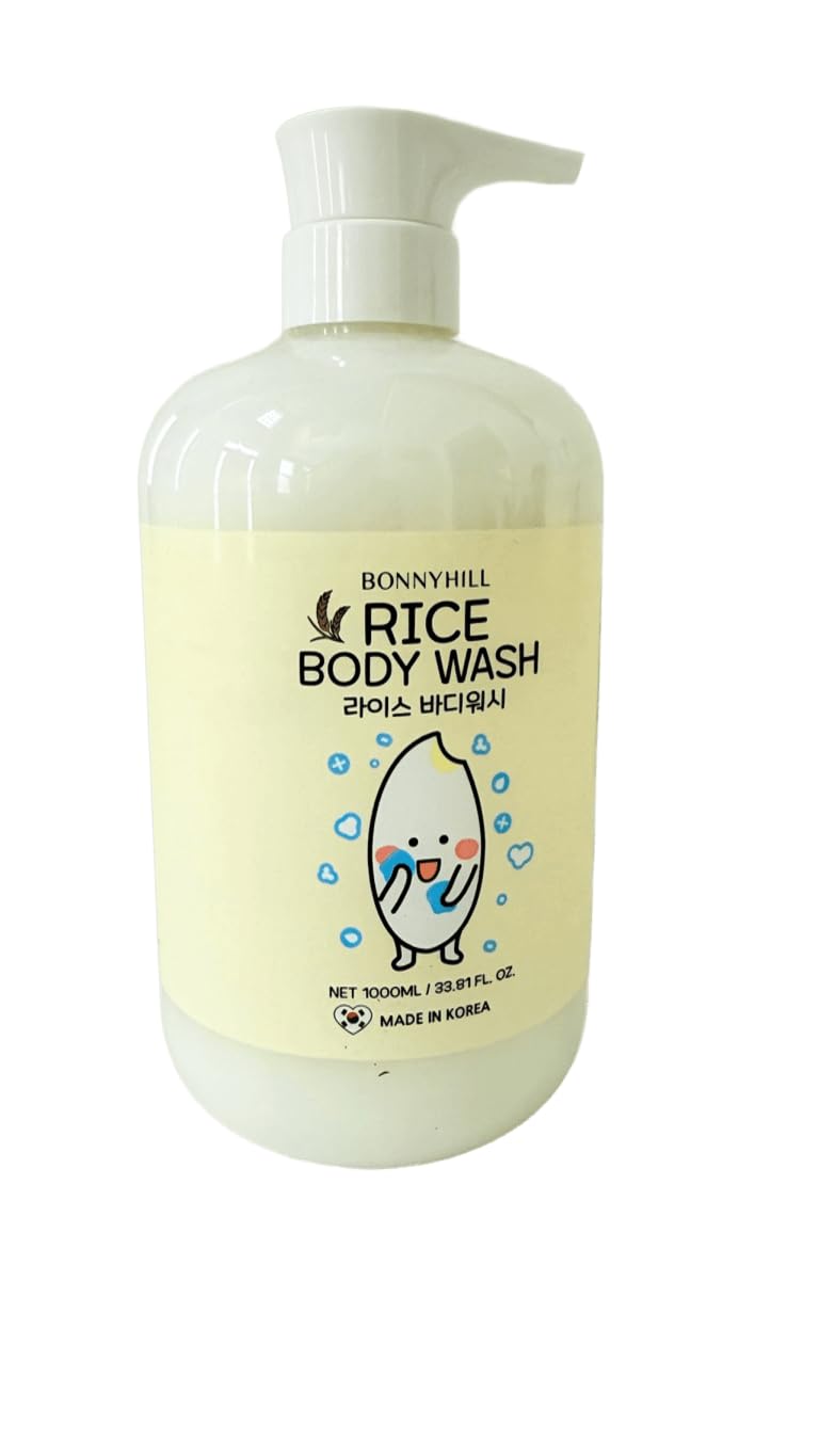 Bonny Hill JUMBO SIZE Body Lotion with Pump Dispenser (Body Lotion, 1000ml/33.81 fl. oz, Peach Milk) Made in Korea