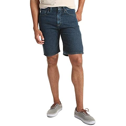 Wrangler Authentics Men's Classic Relaxed Fit Five-Pocket Jean Short, Nightfall Flex, 38 Cover