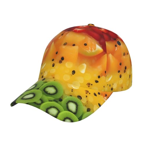Fresh Fruit Baseball Cap Adjustable Size for Running Workouts and Outdoor Activities All Seasons