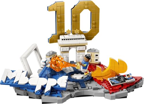 Image of LEGO Editions Kylian Mbappe - Soccer Highlights - Soccer Decor - Building Set for Kids - 43013