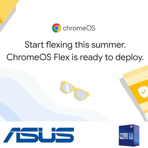 Image of ASUS Vivobook 17.3 Chromebook Laptop For Student & Business, 8GB RAM, 128GB SSD, Intel 6-Core i3 Processor, FHD Anti-Glare IPS, Built for School and Work Game Apps Not Supported, WiFi-6, ChromeOS Flex