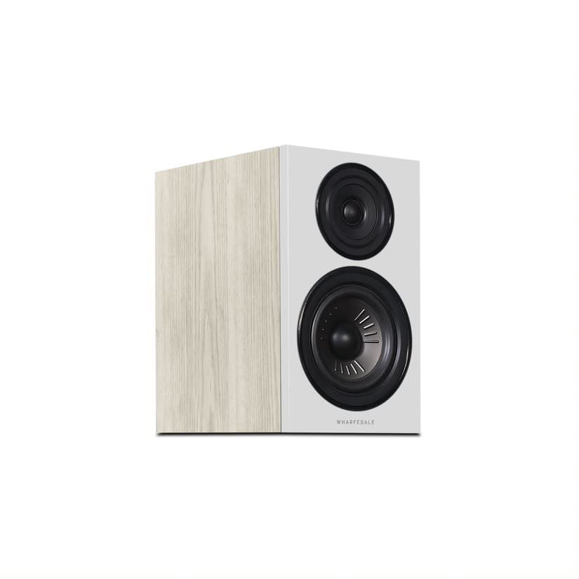 Wharfedale Diamond 12.2 Paire d’enceintes passives d’étagère, Bois Clair - Les Beatles, Paul McCartney, John Lennon, RIngo Starr, George Harrison Wharfedale Diamond 12.2 Paire d'enceintes passives d'étagère, Bois Clair – Image 3