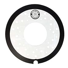 Unlike gels and tape, BFSD lowers the fundamental pitch of the drum without any of the hassle. The punched out air holes will let the head bounce with every cymbal hit or crash. Equipped with a thumb cut out for quick removal, a rubberized gasket for...