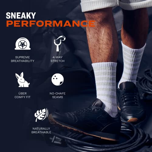 Pair of Thieves BOWO Crew Socks Breathable, and Durable Socks for Comfort and Performance2