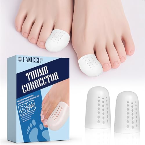 #VerdientProvisionen<br>16 Stück Zehenkappen Atmungsaktiv Zehenschutz Silikon Soft Gel Zehenkappen Schutz Für GroßE Zehen Linderung Fehlender Zehennägel Bequem Zu Tragen