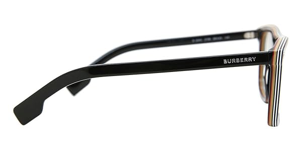 Amazon.com: BURBERRY Eyeglasses BE 2340 3798 Bolton Black