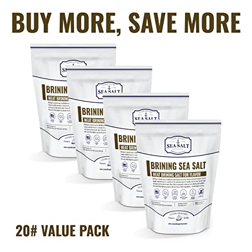 Sal para curar y marinar, 5 lb, sabor Brining Salt miniatura 5