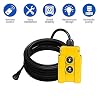 ECO-WORTHY 4 Wire Dump Trailer Remote Control Switch for Hydraulic Pump 12V DC for Lift Winch Dump Bed