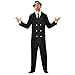 fun shack Gangster Costume Men - 1920s Roaring 20s Adult Gangster Outfit - Vintage Style Costume for Parties, Large