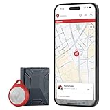 Trackting One – Anti-Theft Gps Device for Cars & Motorcycles | Gps Tracker for Cars, Motorbikes, Vehicles | Built-In Sim (4g/2g) Subscription Required | No Wiring, Long-Life Battery