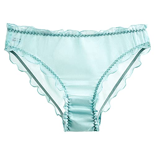 Lingdooo Women Multi Pairs Pure Silk Briefs Panties Soft Smooth Healthy Bikini Classic Casual Underwear (Breathable-6, Xs) #TOP1