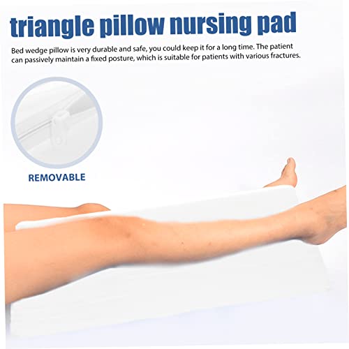 HONMEET Almofada De Posição Pós-Operatória Travesseiro De Cama Corporal Travesseiro Triangular Cunha