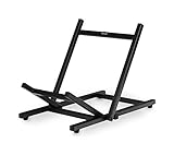 Rocktile CS-30 Amp Floor Stand (Verstärker Schrägsteller Ständer, belastbar bis 30 kg, verbessert den Abstrahlwinkel Ihres Combos, robust, flach zusammenklappbar) schwarz