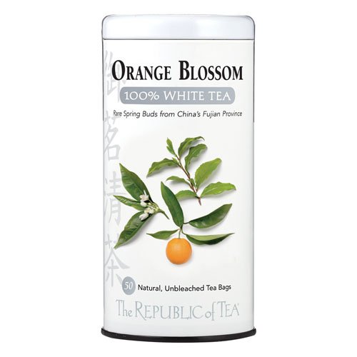 The Republic Of Tea 0742676400646 Orange Blossom White Tea thumb #1