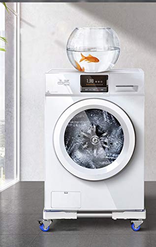 image for Washing Machine Stand Kalimdor Multi-functional Movable Adjustable Bas