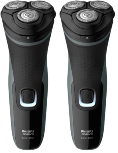 Image of Philips Norelco Shaver 2300 Rechargeable Electric Shaver with PopUp Trimmer, S1211 /81 (Pack of 2)