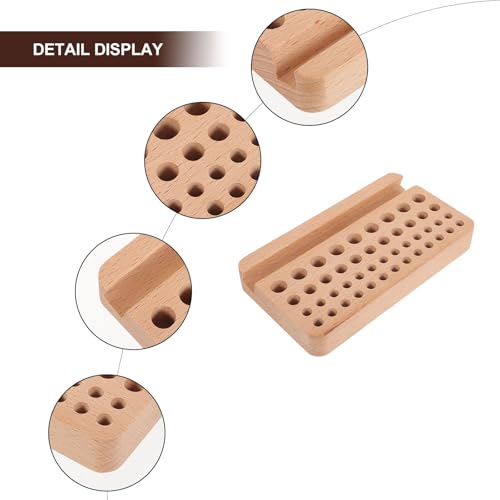 Caja organizadora de madera de cuero CHICAMPERA con acabados premium 3