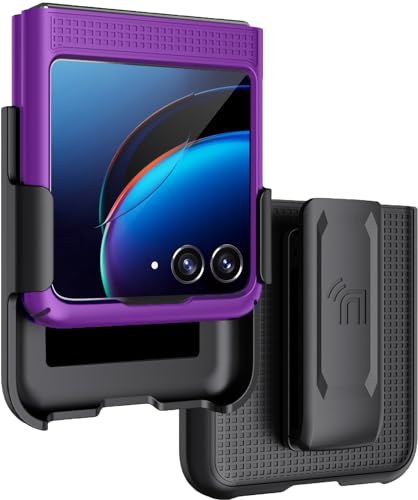 Coque Moto RAZR Plus 23 pour ceinture fine à texture grille anti glisse