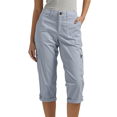 Pantalon de survêtement d'été style capri léger pour femme