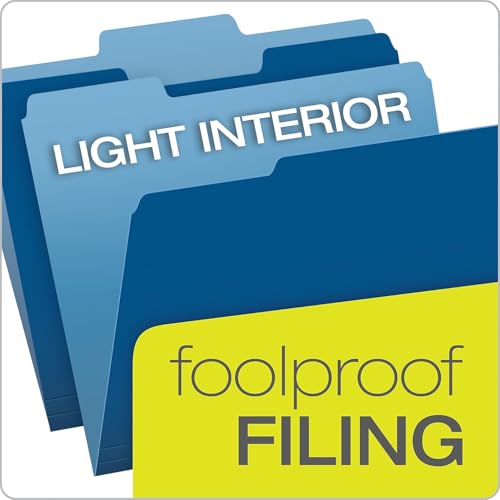 Dossier Pendaflex bicolore Pfx15213nav pour ranger vos documents