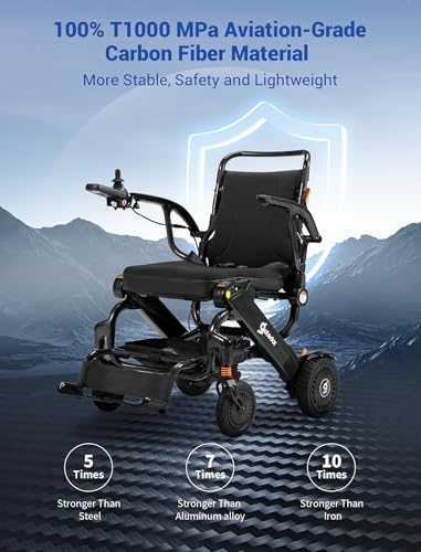 Electric Wheelchair Foldable Lightweight