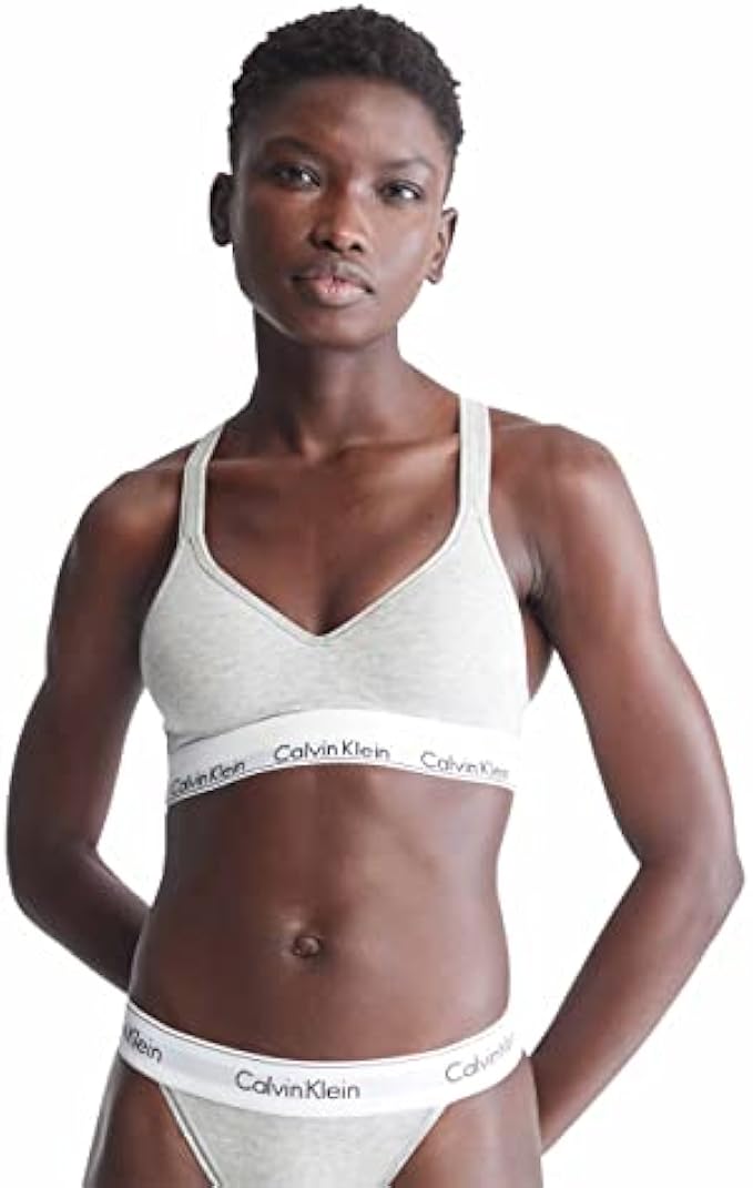 Calvin Klein Women's Modern Cotton Lightly Lined Wireless Bralette