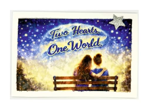 Kelov Studio Handmade LGBT Romantic Card for Two Women “Two