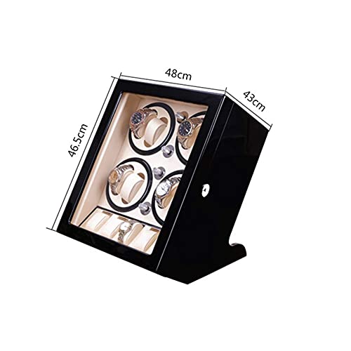 Caja giratoria para 8 relojes automáticos y 5 espacios con luz LED 4
