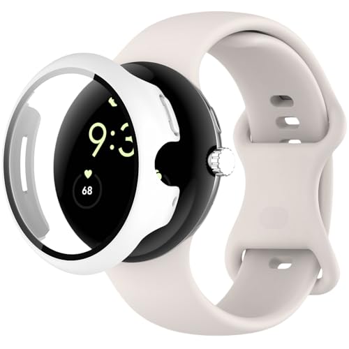 Correa compatible para Google Pixel Watch 3 41mm 45mm silicona miniatura 1