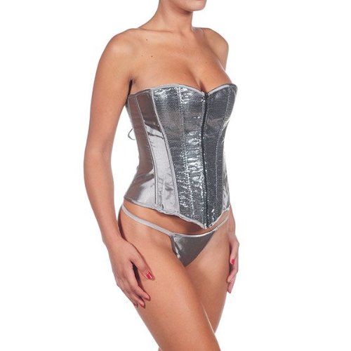 Intimax corsets lencería y moda Sabina Corsé, Gris, XL para Mujer