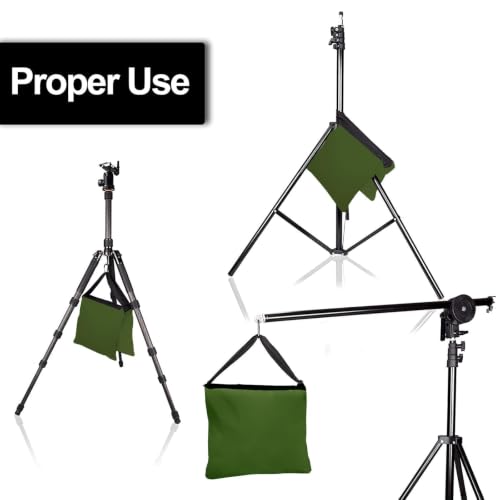 EMART 4Packs Sand Bags for Weight, Green Sandbags for Backdrop Stand Canopy by EMART - Image 8