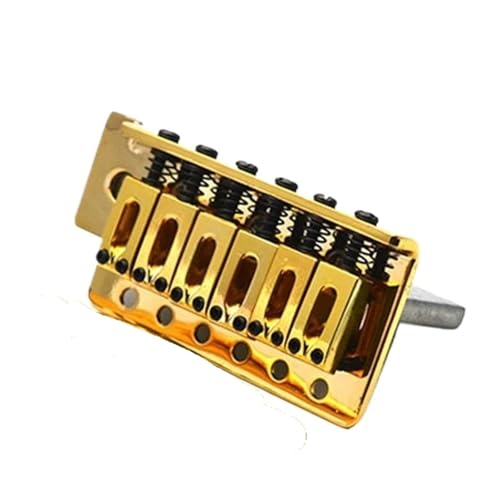 Blocs en acier pour selle de pont trémolo guitare 52.5mm doré Gold