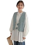 [アーバンリサーチ ドアーズ] ダウンジャケット コットンリバーシブルキルティングベスト レディース DR44-27U106 NATURAL M