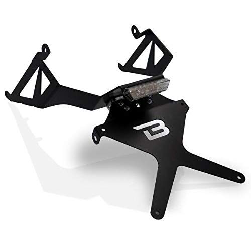 PORTATARGA BARRACUDA REGOLABILE RECLINABILE CON FARO HONDA CBR 600 RR 2007-2012