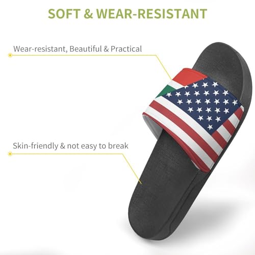 U.S. South Africa Flag House Sandals Non-Slip Bathroom Slippers Beach Summer Shoes for Men Women3