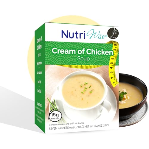 NutriWise High Protein Soup | Cream of Chicken | 15g