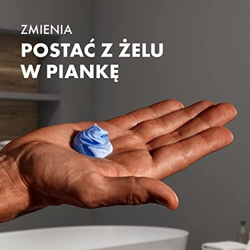 Gillette Fusion Żel do Golenia z Olejkiem Migdałowym, (6 x 200ml), do Skóry Wrażliwej