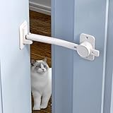Vyloky Sicherheitstür Fingerklemmschutz, Türschloss und Türstopper für Kinder und Haustiere, bequemer Katzenzugang (2 Stück)