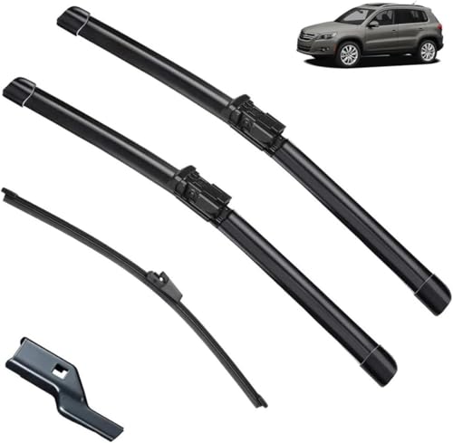 Essuie-glaces sans traces pour VW Tiguan 2007-2016 balais toutes saisons silencieux