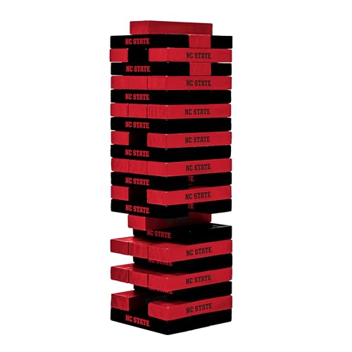 Image of Wild Sports NCAA Pro Football Tabletop Stackers Block Game for College Football Fan, Dorm Game, Tailgate