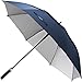 ZEKAR 62/68 Inch Windproof Large Golf Umbrella, Vented Automatic Open and UV Protection, Sun Rain Umbrella (62" Blue-UV-Protection)
