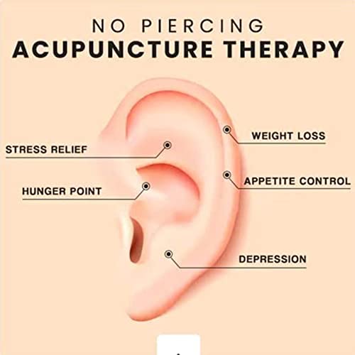 Brincos de argola Huggie | Argola de pressão sem piercing - Brincos emagrecedores sem perfuração, cl