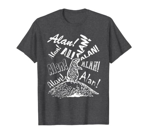 Prairie Dog Calling Al Allen Alan Viral T-Shirt, Men, Dark Heather Grey, 3X-Large
