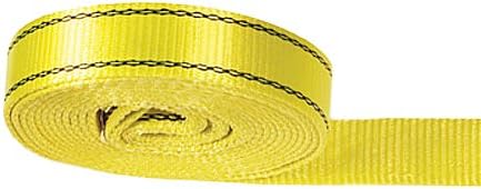 Progrip 151 Medium Duty Tow and Recovery Strap with Flat Webbing and Reinforced Loop: 20' x 2" (15,000 lbs MBS)