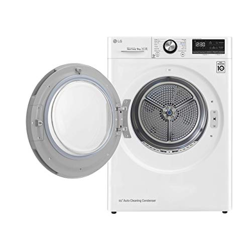 LG-RC80V9AV2W-Secadora-de-ropa-bomba-de-calor-8kg-carga-frontalinteligencia-artificial-62-dB-Color-Blanco
