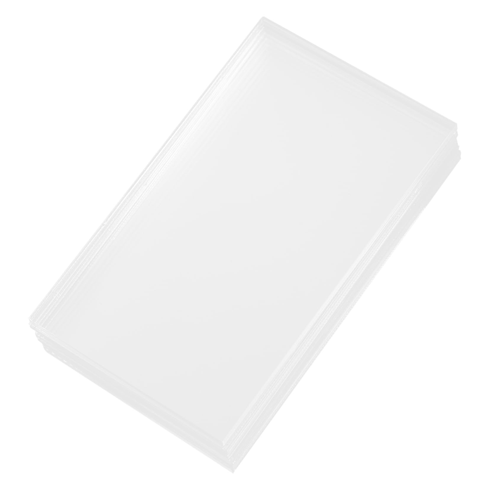 Uonlytech 5 Sätze Transparente Acryl Tischkarten Für Hochzeiten Diy Gästeschilder Platzsparende Namensschilder Für Empfang Und Feiern Für Veranstaltungen 40 Stück * 5